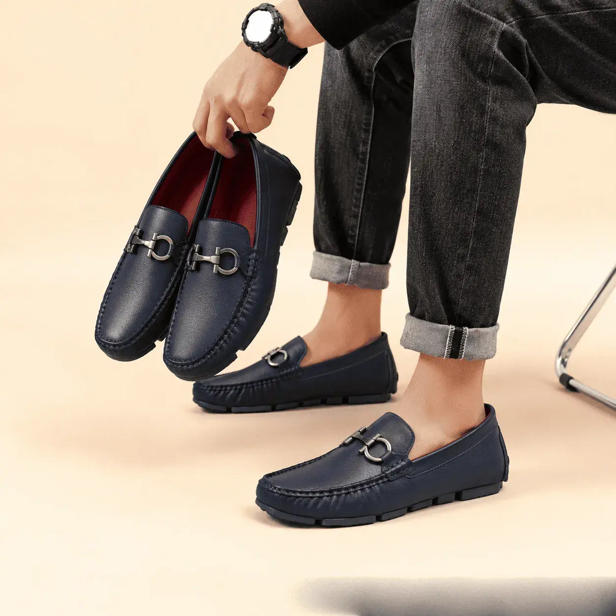 Mocasines Flexibles para Caballero – Se Doblan, Pesan Poco y Combinan con Todo