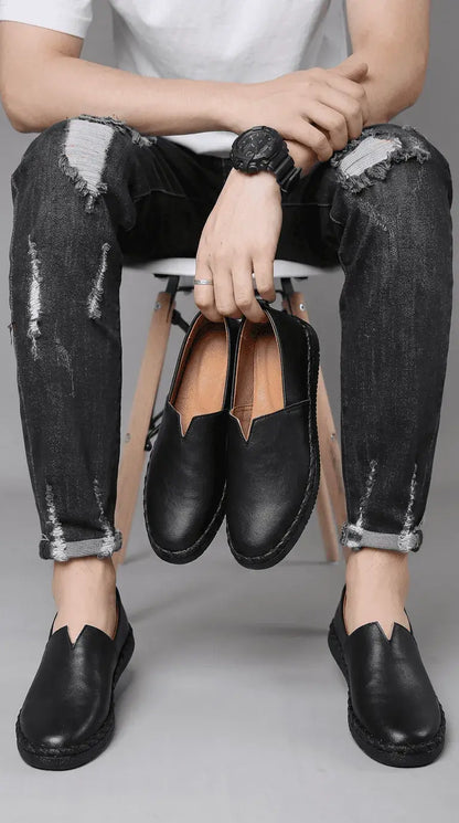 Mocasín Hombre Artesanal Flex