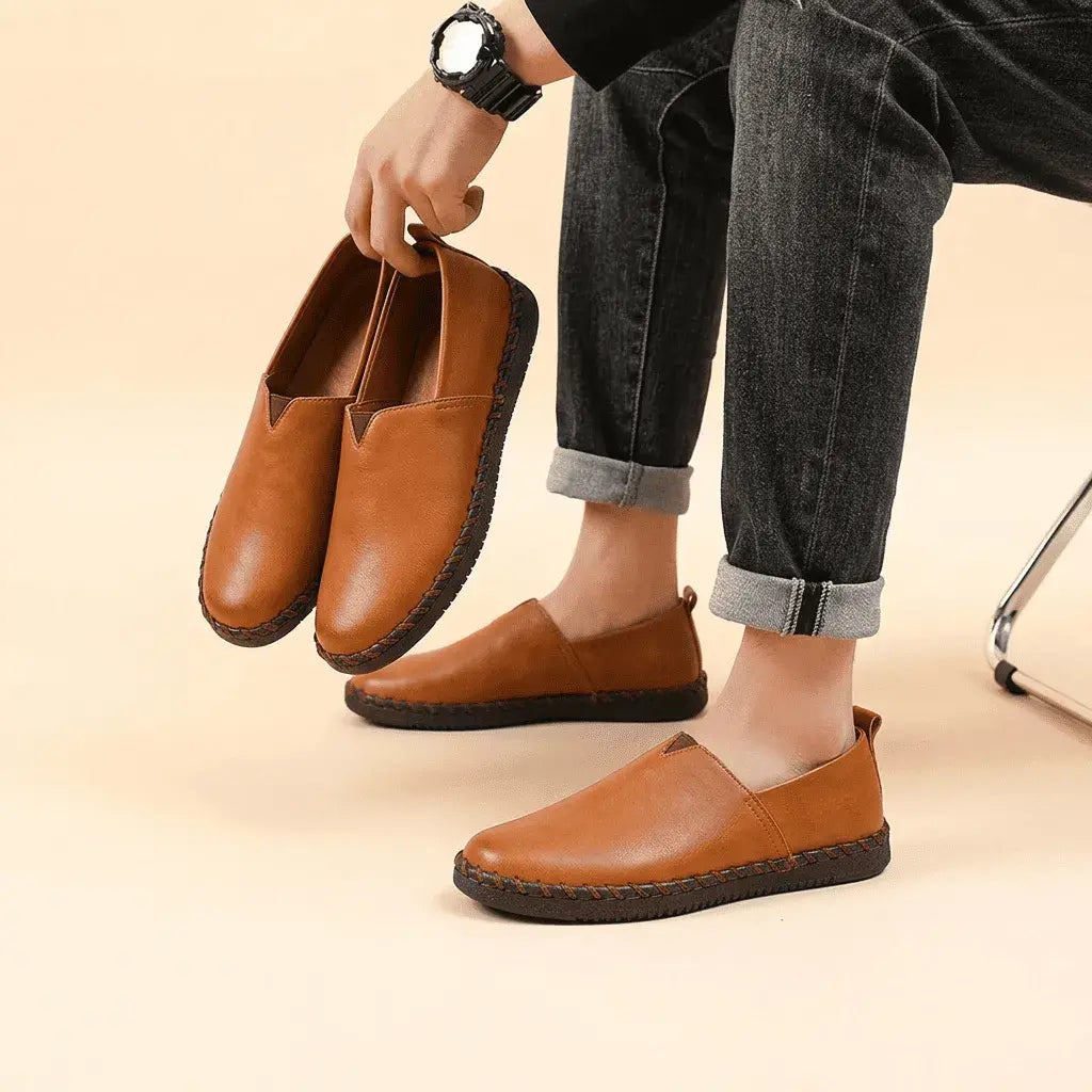 Mocasín Hombre Artesanal Flex