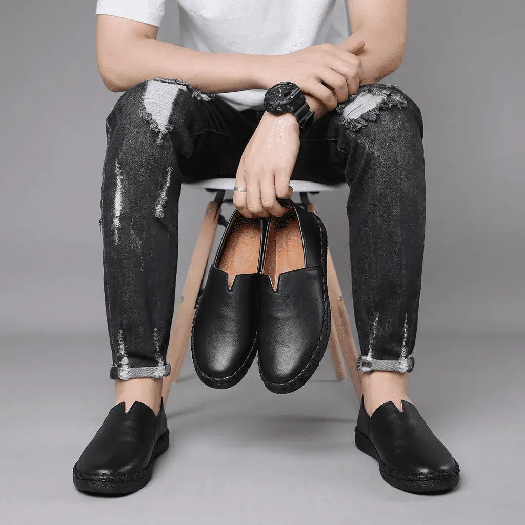 Mocasín Hombre Artesanal Flex