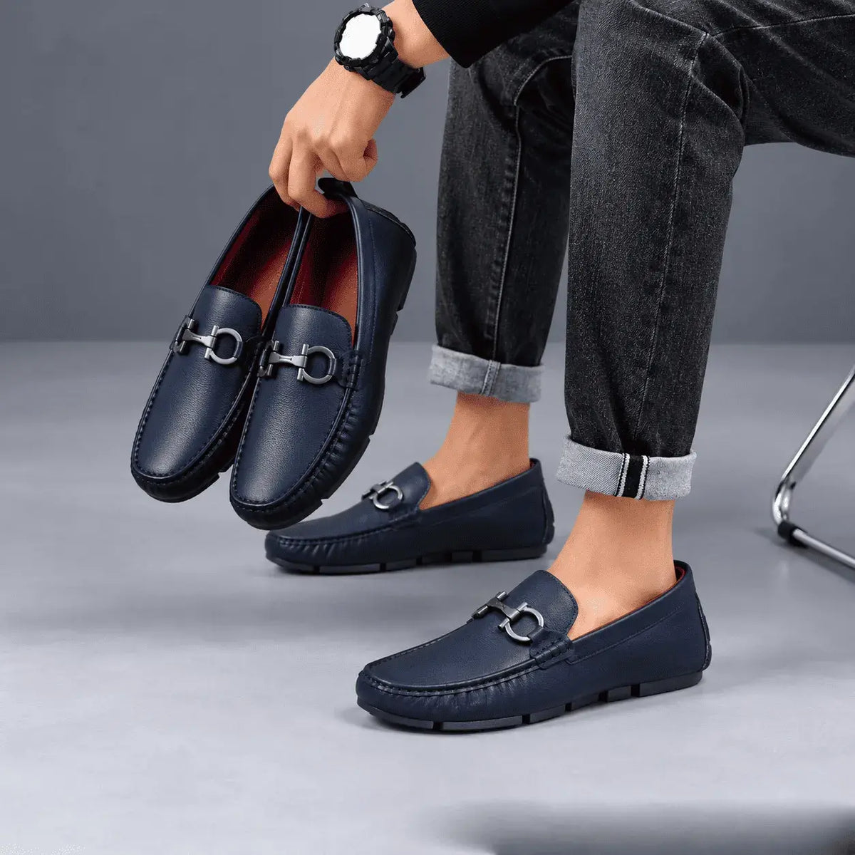 Mocasines Flexibles para Caballero – Se Doblan, Pesan Poco y Combinan con Todo